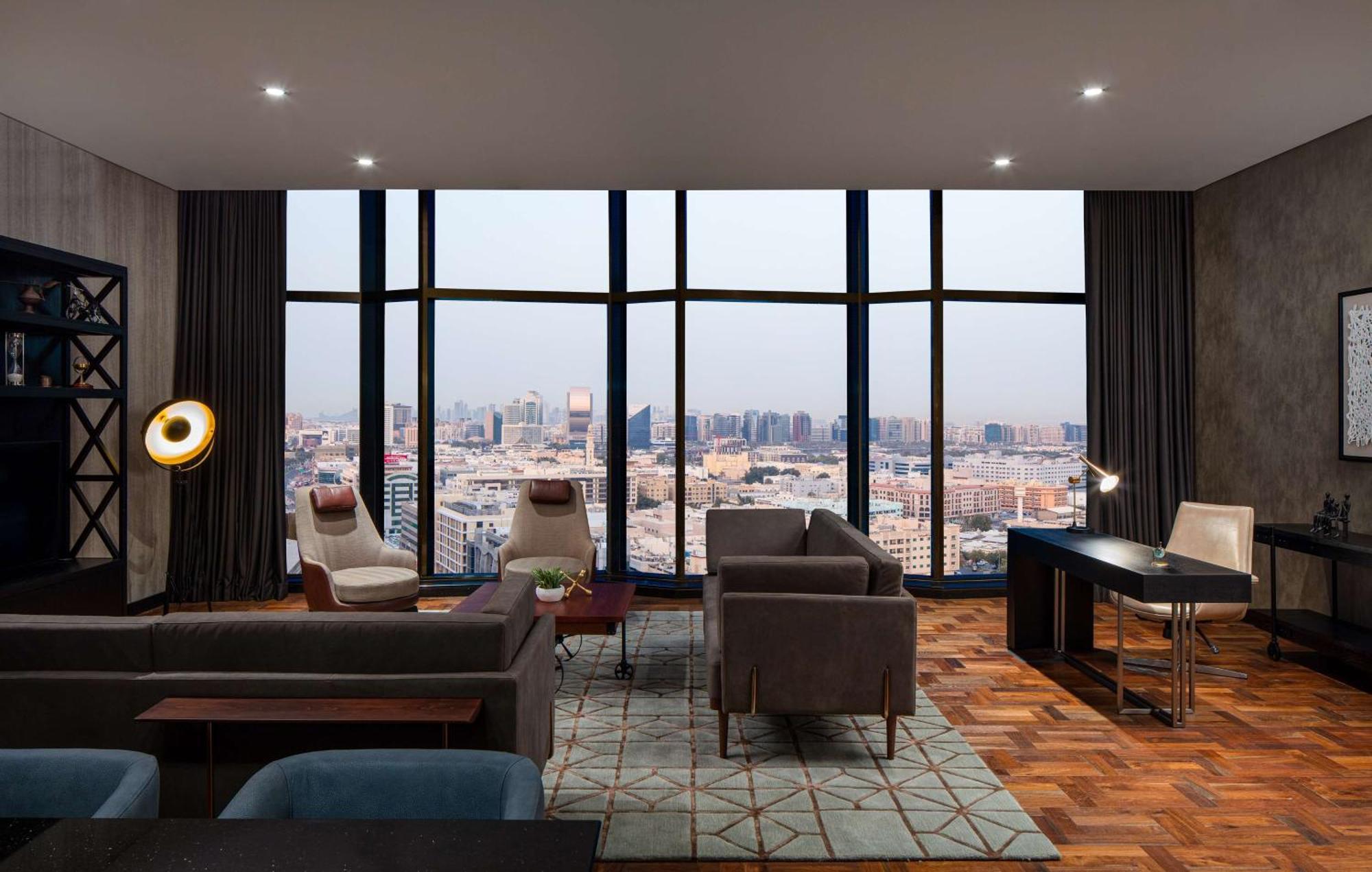 Doubletree By Hilton Dubai M Square Hotel & Residences Exterior photo Office interior