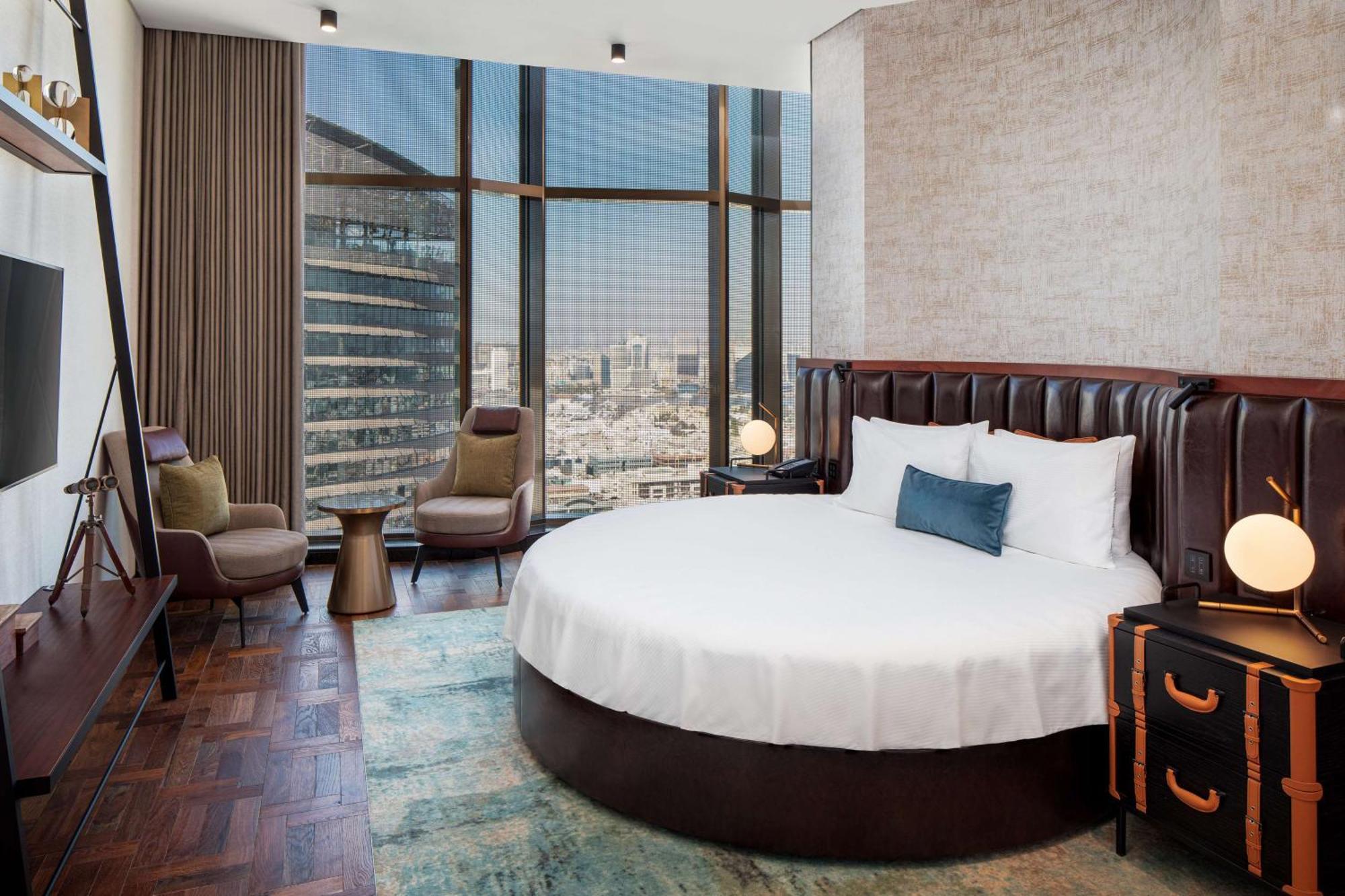 Doubletree By Hilton Dubai M Square Hotel & Residences Exterior photo A bedroom at the hotel